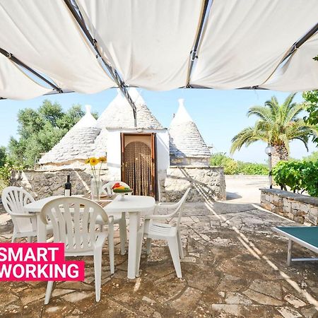 오스투니 I Trulli Del Ciliegio Con Giardino By Wonderful Italy 빌라 외부 사진